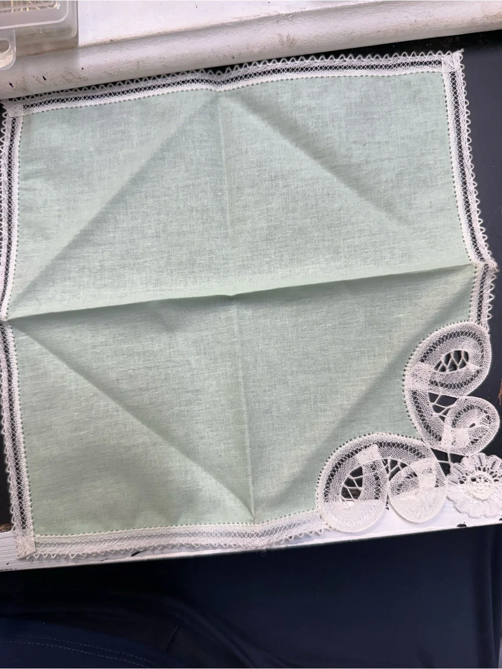 Source Unknown small square